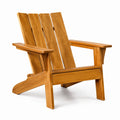 Chaise Adirondack en bois d'acacia brun