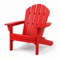 Chaise Adirondack en bois rouge