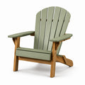 Chaise Adirondack en bois d'acacia vert sauge