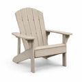 Fauteuil Adirondack en Bois Massif Beige